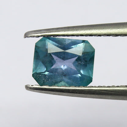 Natural Rare Blue Kornerupine 0.64 Carat 5.8x4.8 MM Octagon Shape Faceted Gemstone