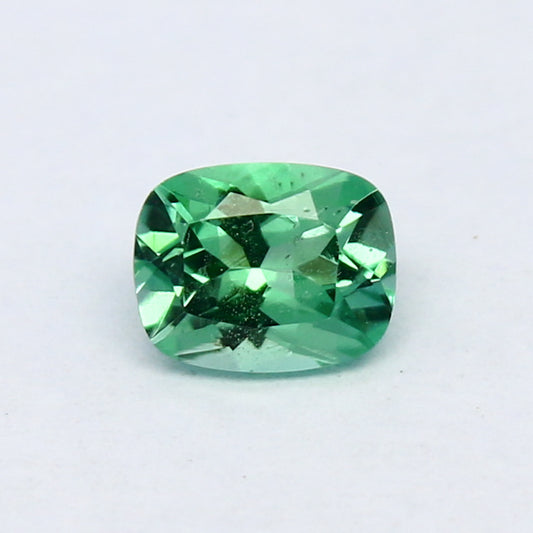 Natural Rare Kornerupine 0.45 Carat 5.1x4.1 MM Cushion Shape Faceted Gemstone