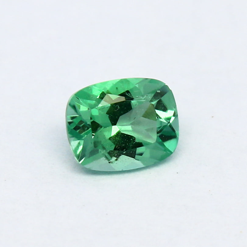 Natural Rare Kornerupine 0.45 Carat 5.1x4.1 MM Cushion Shape Faceted Gemstone