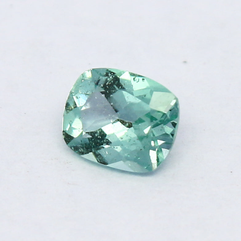 Natural Rare Kornerupine 0.40 Carat 5.1x4.1 MM Cushion Shape Faceted Gemstone