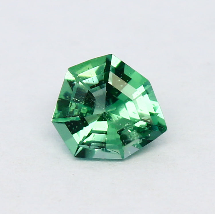 Natural Rare Chrome Kornerupine 0.38 Carat 5x4.9 MM Fancy Shape Faceted Gemstone