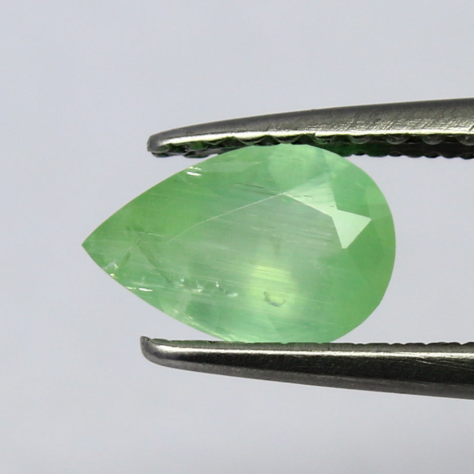 Natural Rare Vanadium Kornerupine 0.54 Carat 7.3x5 MM Pear Shape Faceted Gemstone