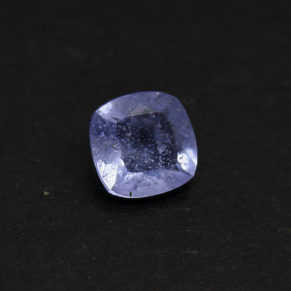 Natural Rare Color Change Hackmanite 0.28 Carat 4.3x4.3 MM Cushion Shape Faceted Gemstone