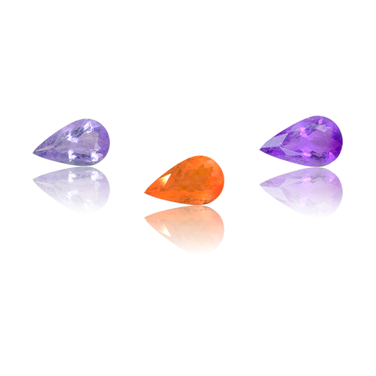 Natural Rare Color Change Hackmanite 0.66 Carat 8.7x5.3 MM Pear Shape Faceted Gemstone