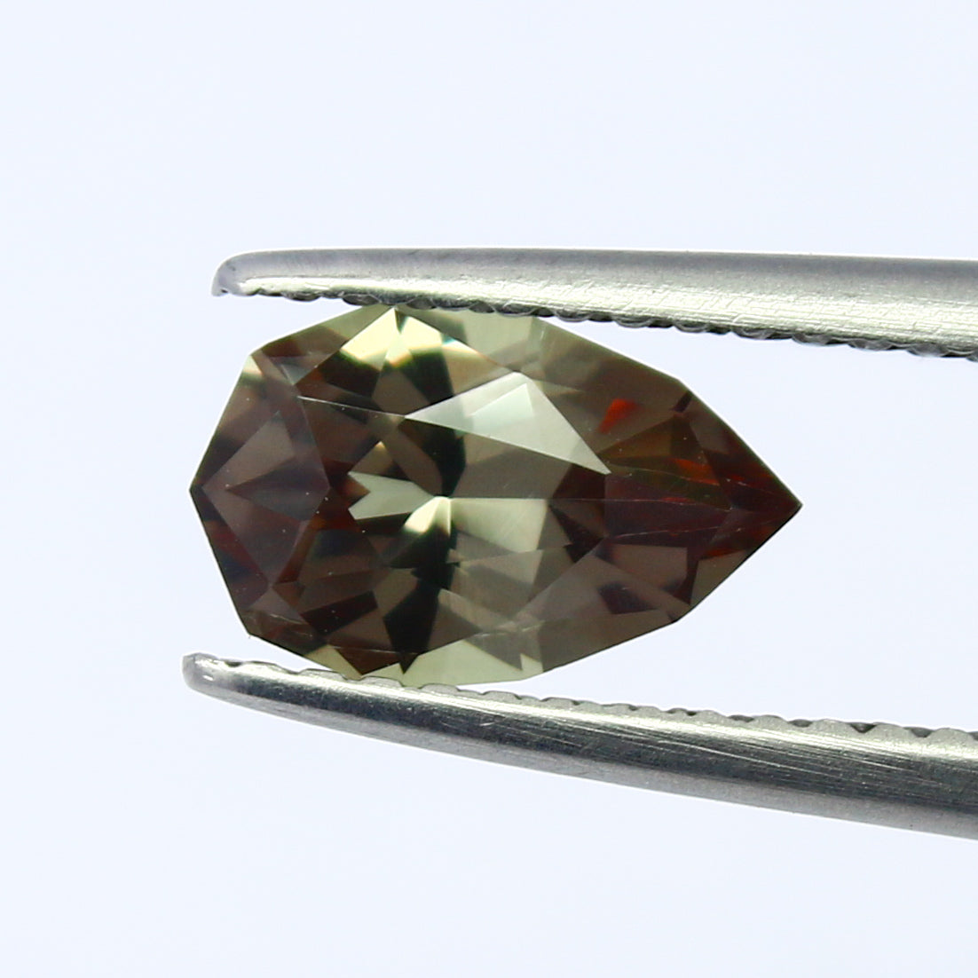 Natural Color Change Garnet 1.20 Carat 8.7x5.6 MM Fancy Shape Faceted Gemstone