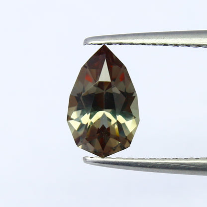 Natural Color Change Garnet 1.20 Carat 8.7x5.6 MM Fancy Shape Faceted Gemstone