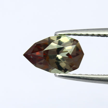 Natural Color Change Garnet 1.20 Carat 8.7x5.6 MM Fancy Shape Faceted Gemstone