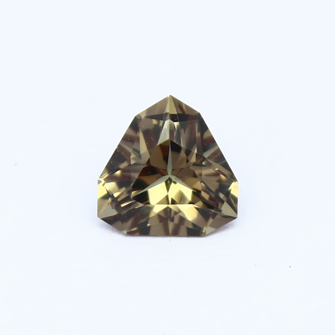 Natural Color Change Garnet 1.10 Carat 6.5x6.5 MM Trillion Shape Faceted Gemstone