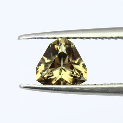 Natural Color Change Garnet 1.10 Carat 6.5x6.5 MM Trillion Shape Faceted Gemstone