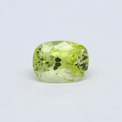 Natural Chrysoberyl 1.37 Carat 7.2x5.3 MM Cushion Shape Faceted Gemstone