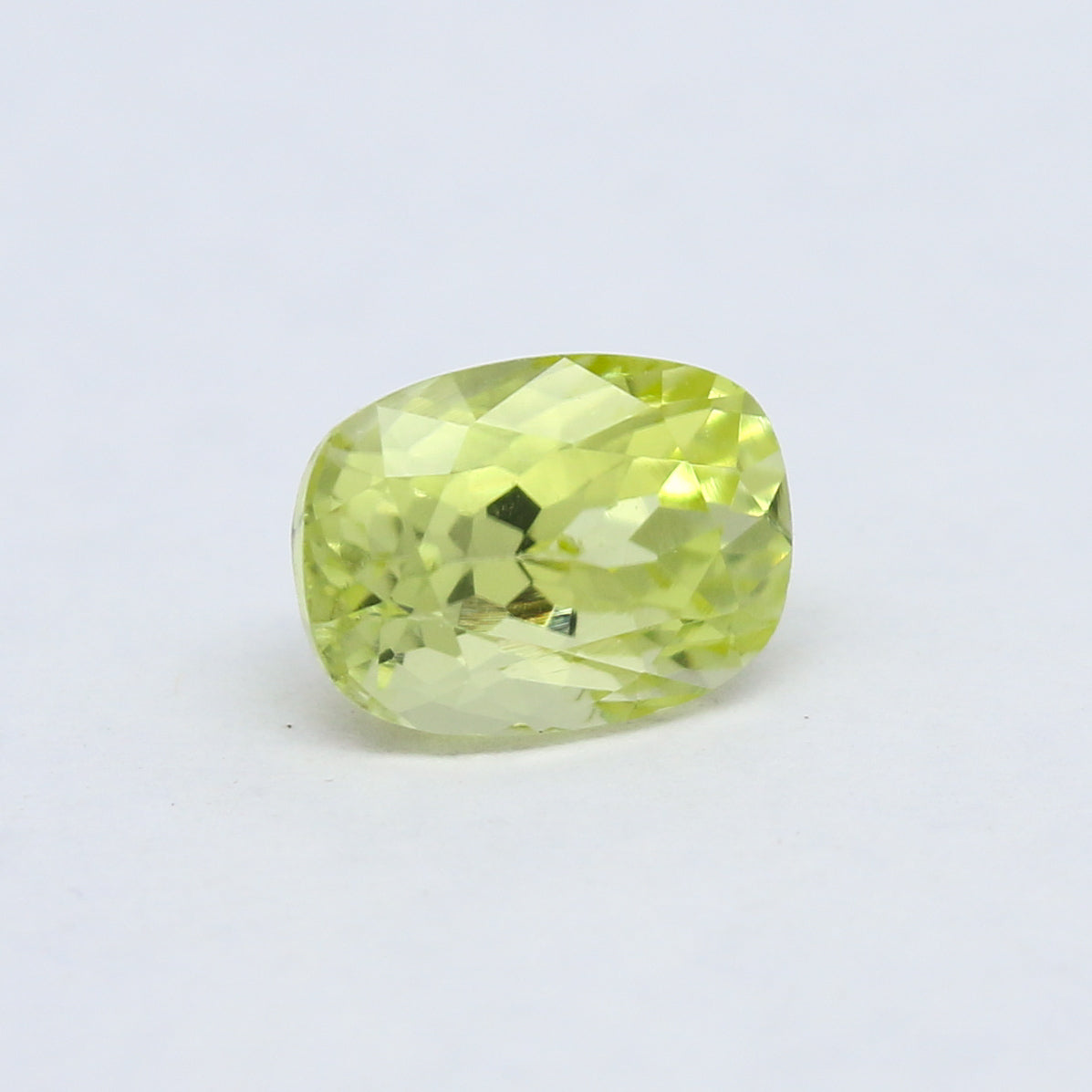 Natural Chrysoberyl 1.37 Carat 7.2x5.3 MM Cushion Shape Faceted Gemstone