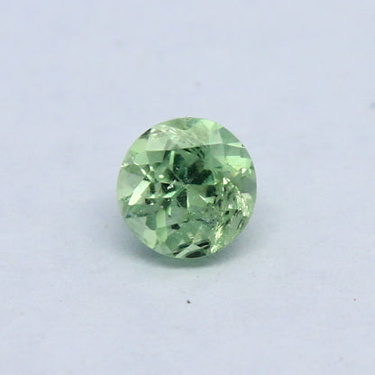 Natural Chrysoberyl 0.42 Carat 4x4 MM Round Shape Faceted Gemstone