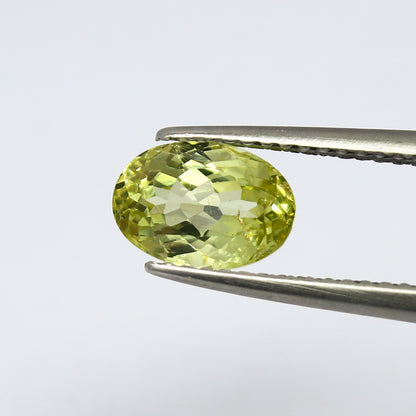Natural Chrysoberyl 1.86 Carat 8.3x5.7 MM Oval Shape Faceted Gemstone