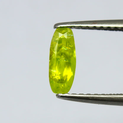 Natural Chrysoberyl 0.55 Carat 7.7x3.2 MM Cushion Shape Faceted Gemstone