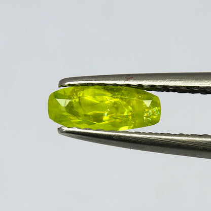 Natural Chrysoberyl 0.55 Carat 7.7x3.2 MM Cushion Shape Faceted Gemstone
