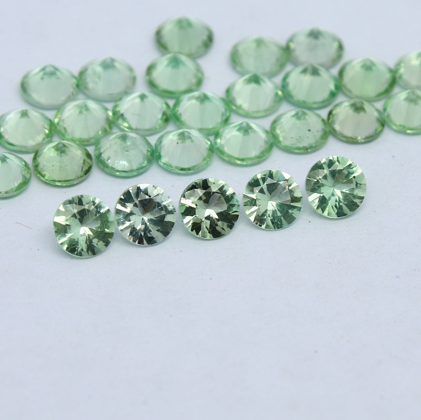 Natural Rare Kornerupine Lot 4x4 MM Round Shape Faceted Gemstone Lot