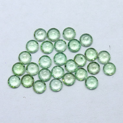 Natural Rare Kornerupine Lot 4x4 MM Round Shape Faceted Gemstone Lot