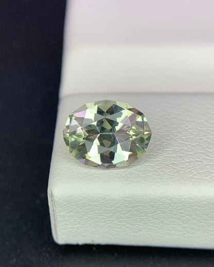 Natural Heliodor Aquamarine 1.00 Carat 8x6.2 MM Oval Shape Yellow Aquamarine Faceted Gemstone