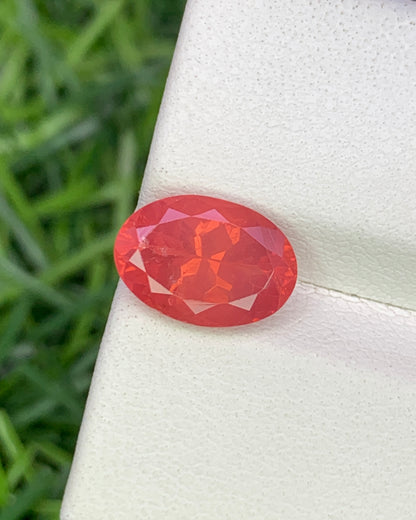 Natural Opalescent Spinel 2.62 Carat 10.1x7 MM Oval Shape Faceted Gemstone