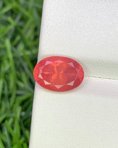 Natural Opalescent Spinel 2.62 Carat 10.1x7 MM Oval Shape Faceted Gemstone