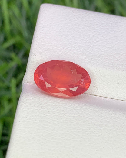 Natural Opalescent Spinel 2.62 Carat 10.1x7 MM Oval Shape Faceted Gemstone