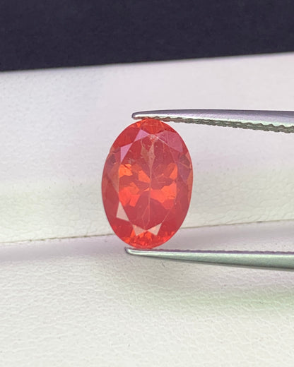 Natural Opalescent Spinel 2.62 Carat 10.1x7 MM Oval Shape Faceted Gemstone