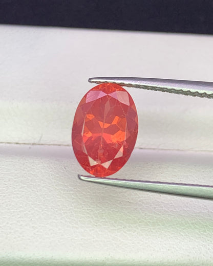 Natural Opalescent Spinel 2.62 Carat 10.1x7 MM Oval Shape Faceted Gemstone