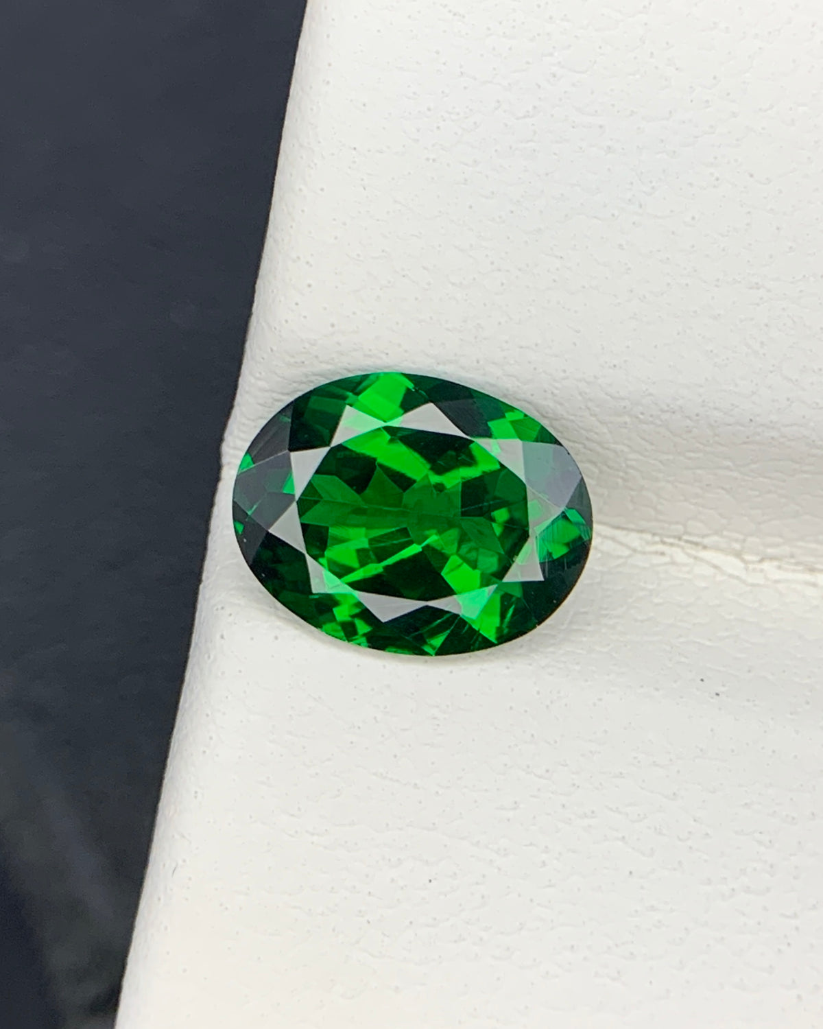 Natural Tsavorite Garnet 1.83 Carat 9.2x7 MM Oval Shape Faceted Gemstone