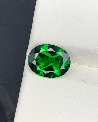 Natural Tsavorite Garnet 1.83 Carat 9.2x7 MM Oval Shape Faceted Gemstone