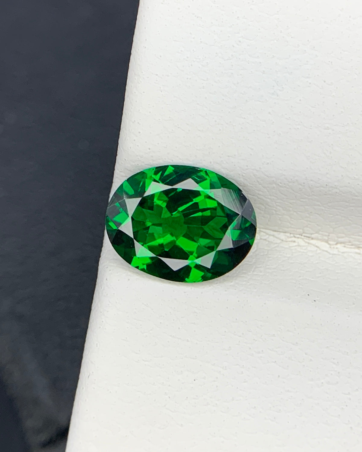 Natural Tsavorite Garnet 1.83 Carat 9.2x7 MM Oval Shape Faceted Gemstone