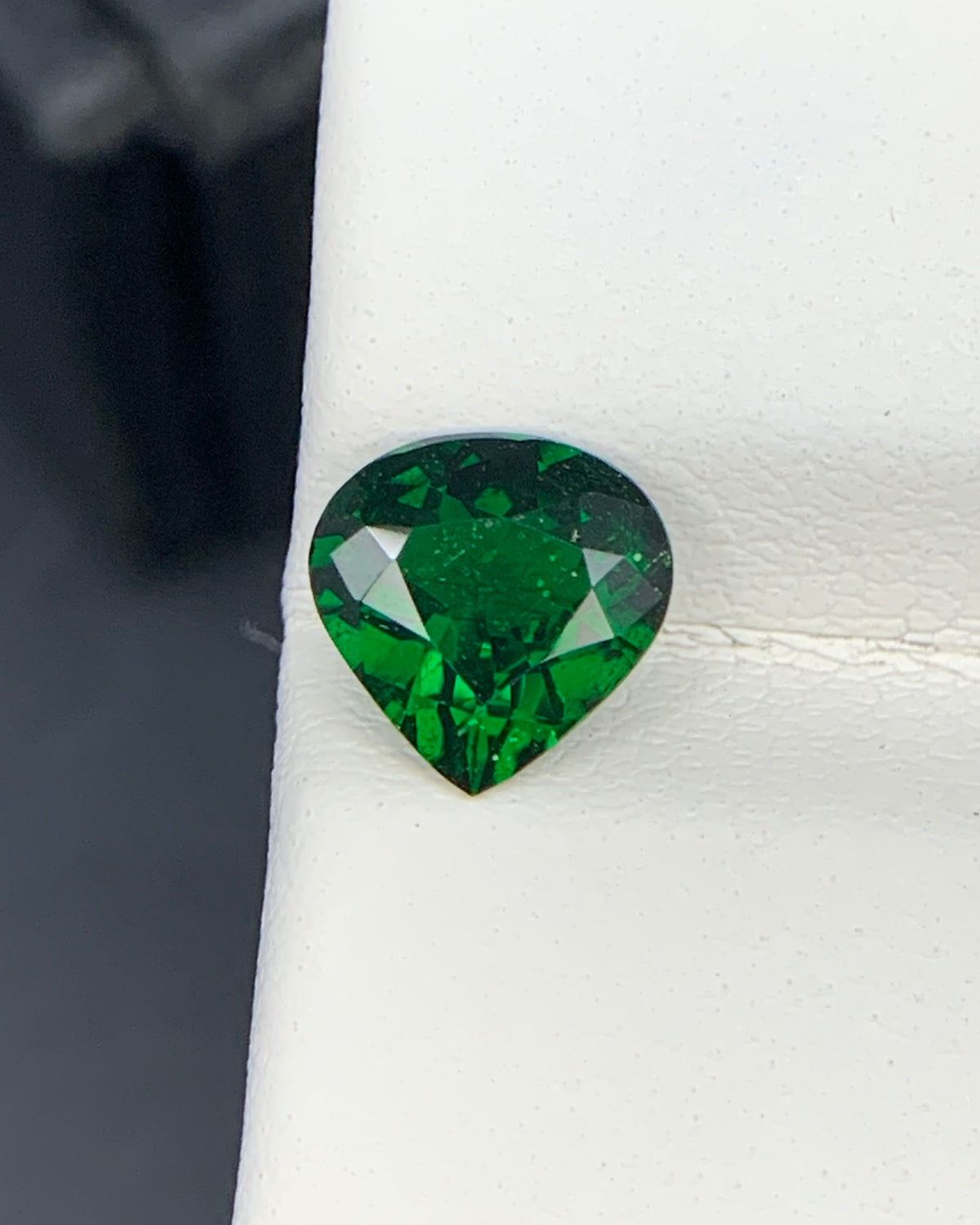 Natural Tsavorite Garnet 1.11 Carat 7x7 MM Heart Shape Faceted Gemstone