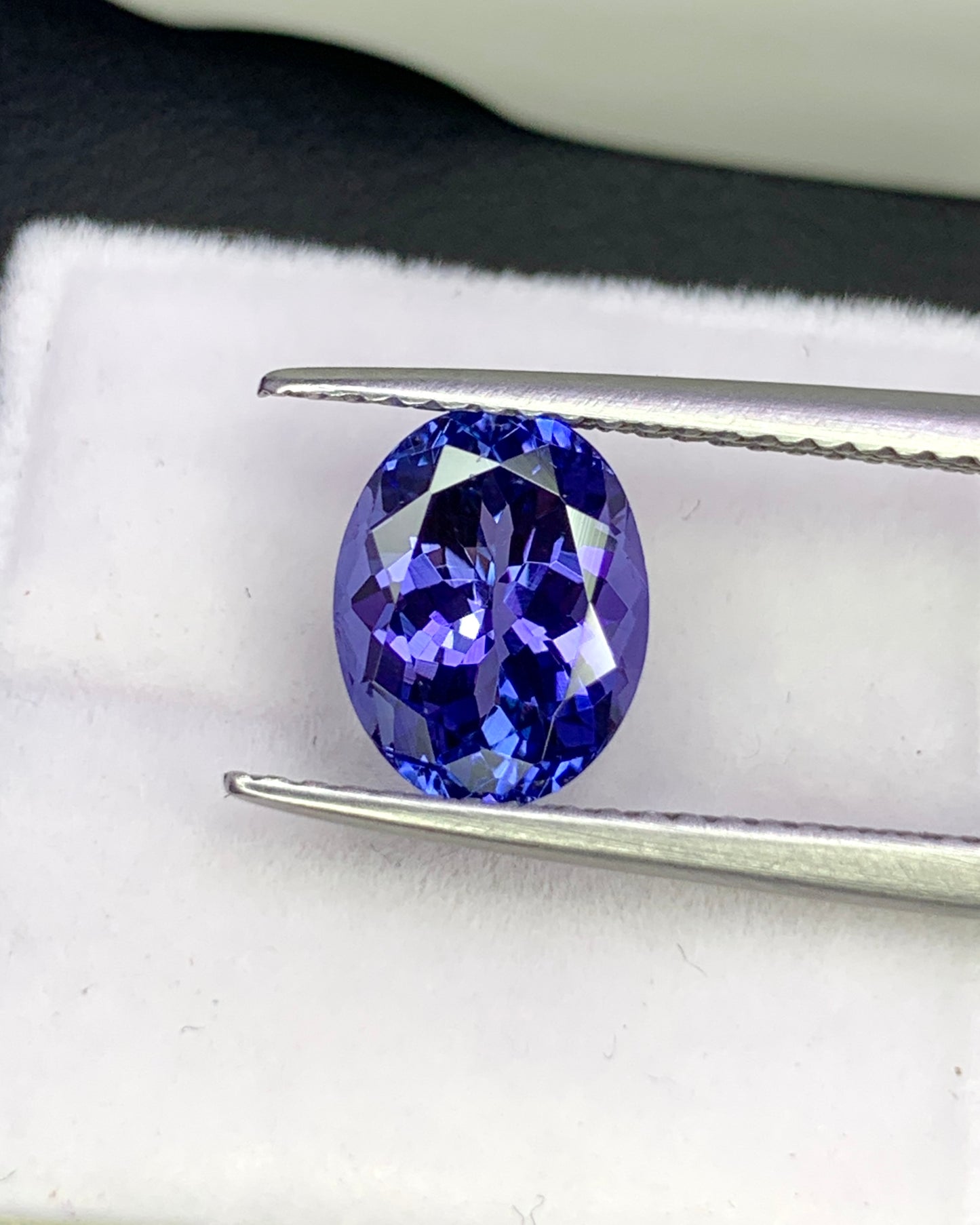 Natural Blue Tanzanite 2.00 Carat 8.8x6.8 MM Oval Shape Faceted Gemstone