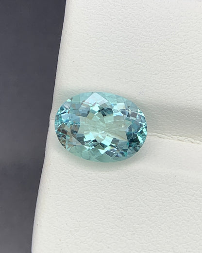 Natural Green Beryl 2.79 Carat 11x8.2 MM Oval Shape Faceted Gemstone 