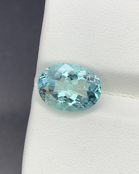 Natural Green Beryl 2.79 Carat 11x8.2 MM Oval Shape Faceted Gemstone 