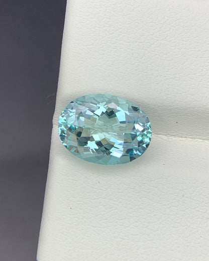 Natural Green Beryl 2.79 Carat 11x8.2 MM Oval Shape Faceted Gemstone 