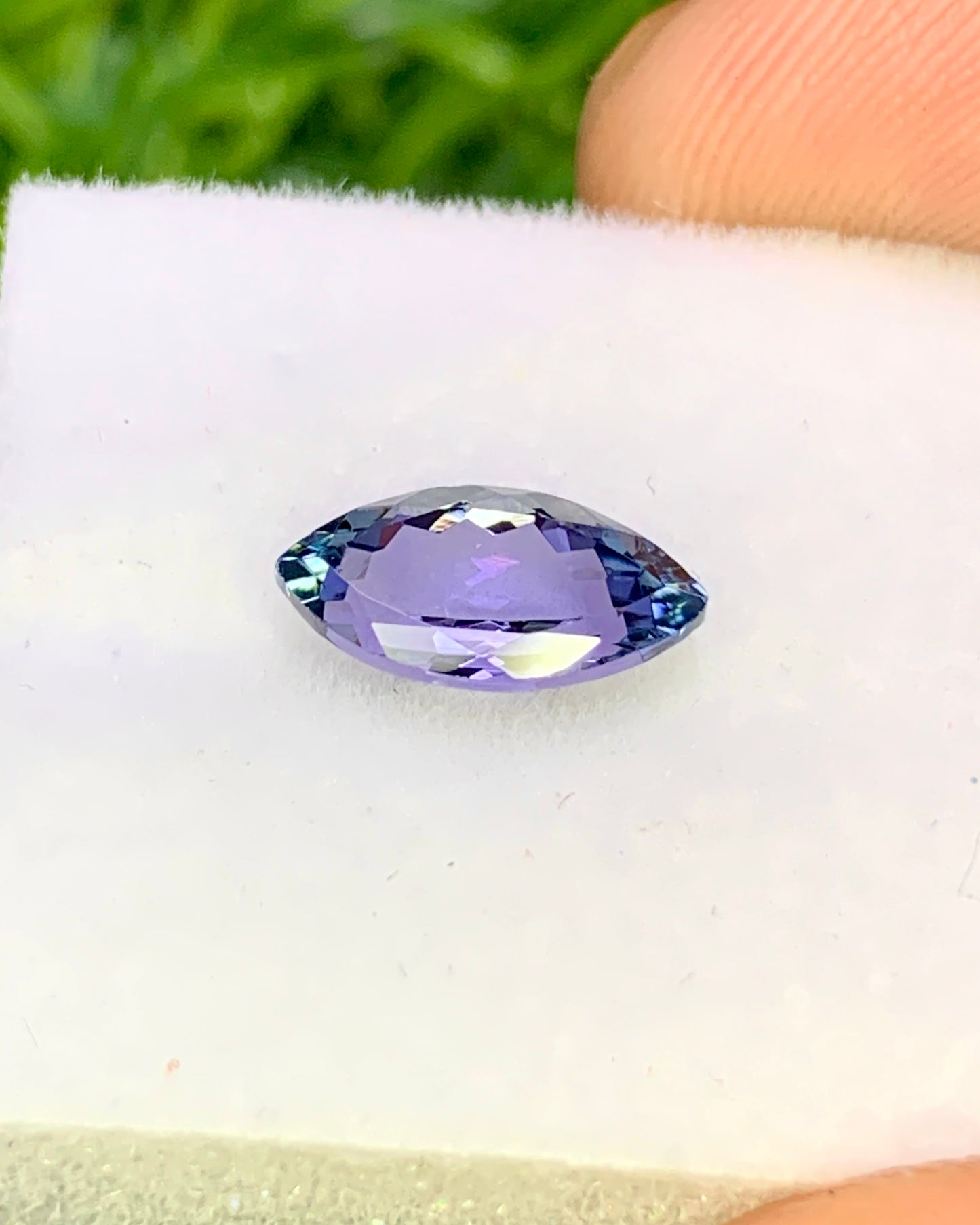 Natural Bi Color Tanzanite 1.46 Carat 10x5.3 MM Marquise Shape Faceted Gemstone