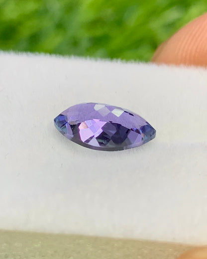 Natural Bi Color Tanzanite 1.46 Carat 10x5.3 MM Marquise Shape Faceted Gemstone