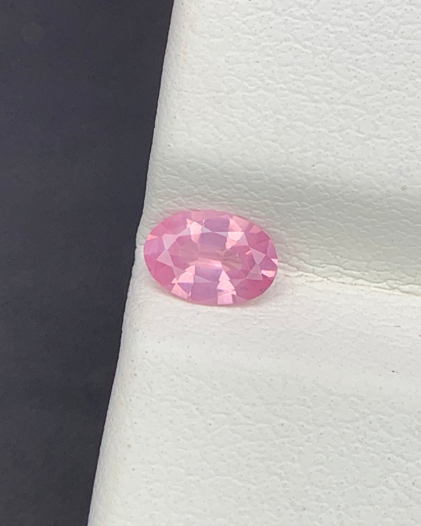 Natural Opalescent Spinel 0.38 Carat 5.7x3.9 MM Oval Shape Faceted Gemstone