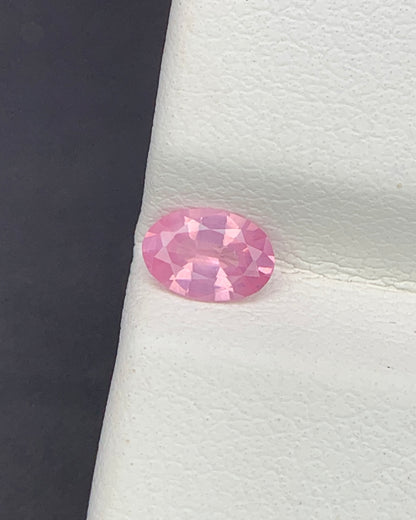 Natural Opalescent Spinel 0.38 Carat 5.7x3.9 MM Oval Shape Faceted Gemstone