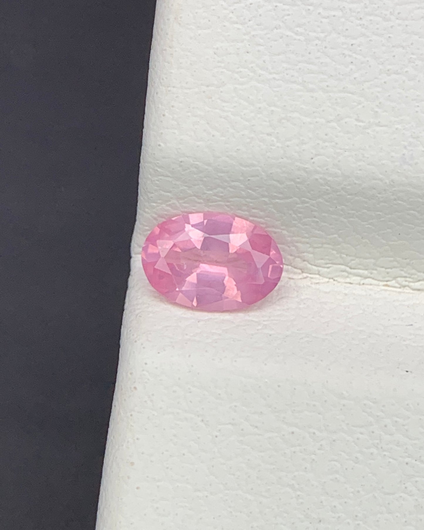 Natural Opalescent Spinel 0.38 Carat 5.7x3.9 MM Oval Shape Faceted Gemstone