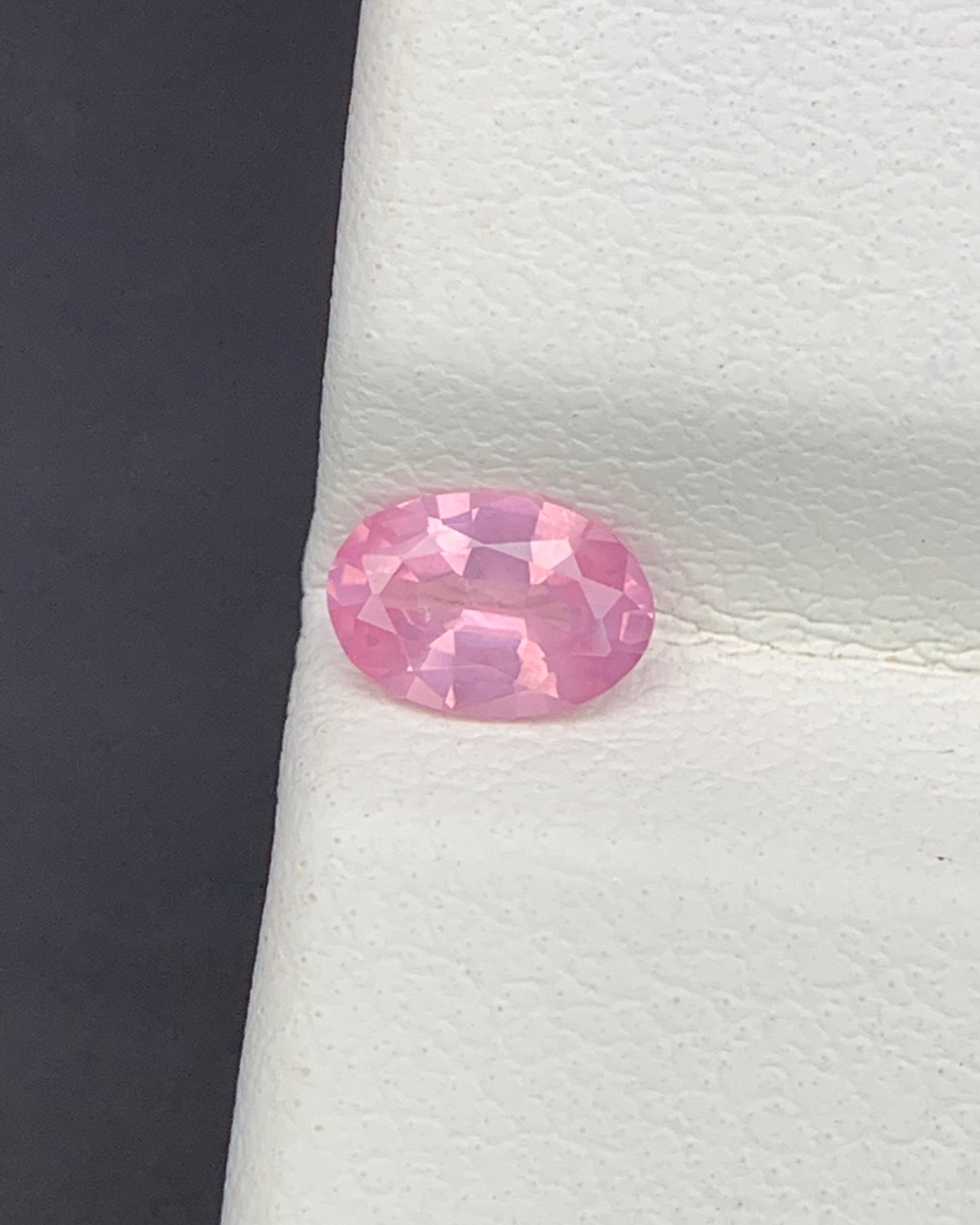 Natural Opalescent Spinel 0.38 Carat 5.7x3.9 MM Oval Shape Faceted Gemstone