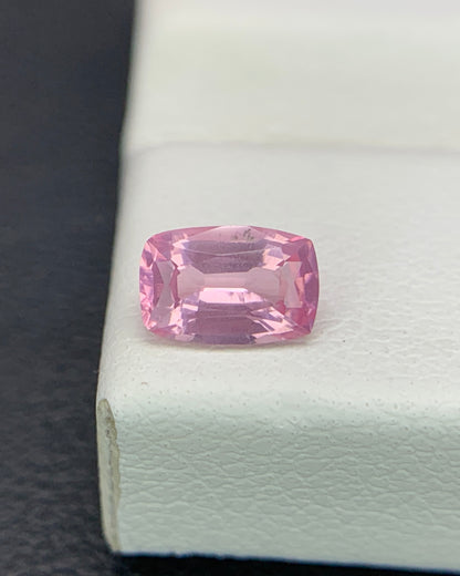 Natural Opalescent Spinel 0.45 Carat 5.9x3.9 MM Cushion Shape Faceted Gemstone 