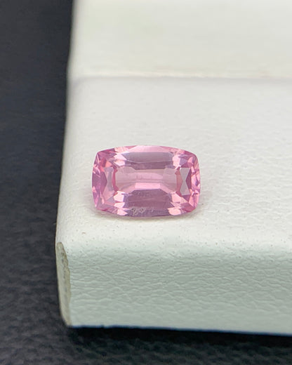 Natural Opalescent Spinel 0.45 Carat 5.9x3.9 MM Cushion Shape Faceted Gemstone 