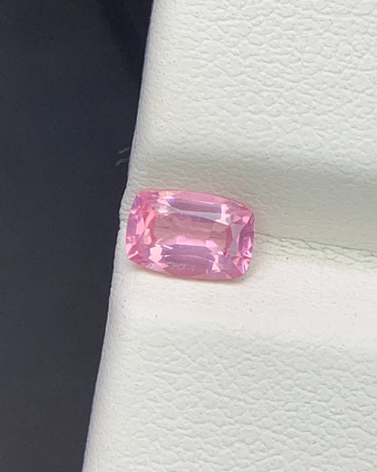 Natural Opalescent Spinel 0.45 Carat 5.9x3.9 MM Cushion Shape Faceted Gemstone 