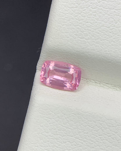 Natural Opalescent Spinel 0.45 Carat 5.9x3.9 MM Cushion Shape Faceted Gemstone 