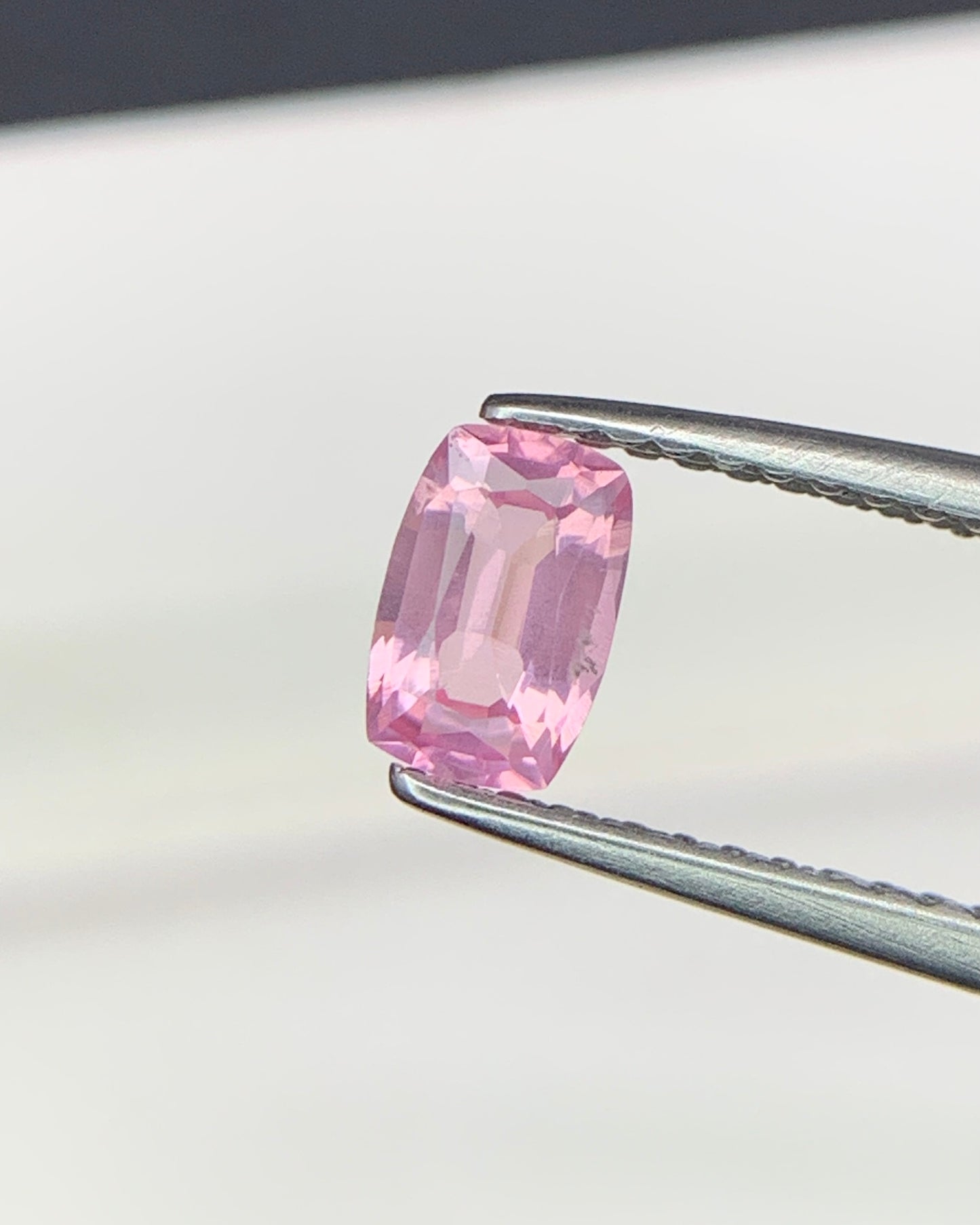 Natural Opalescent Spinel 0.45 Carat 5.9x3.9 MM Cushion Shape Faceted Gemstone 