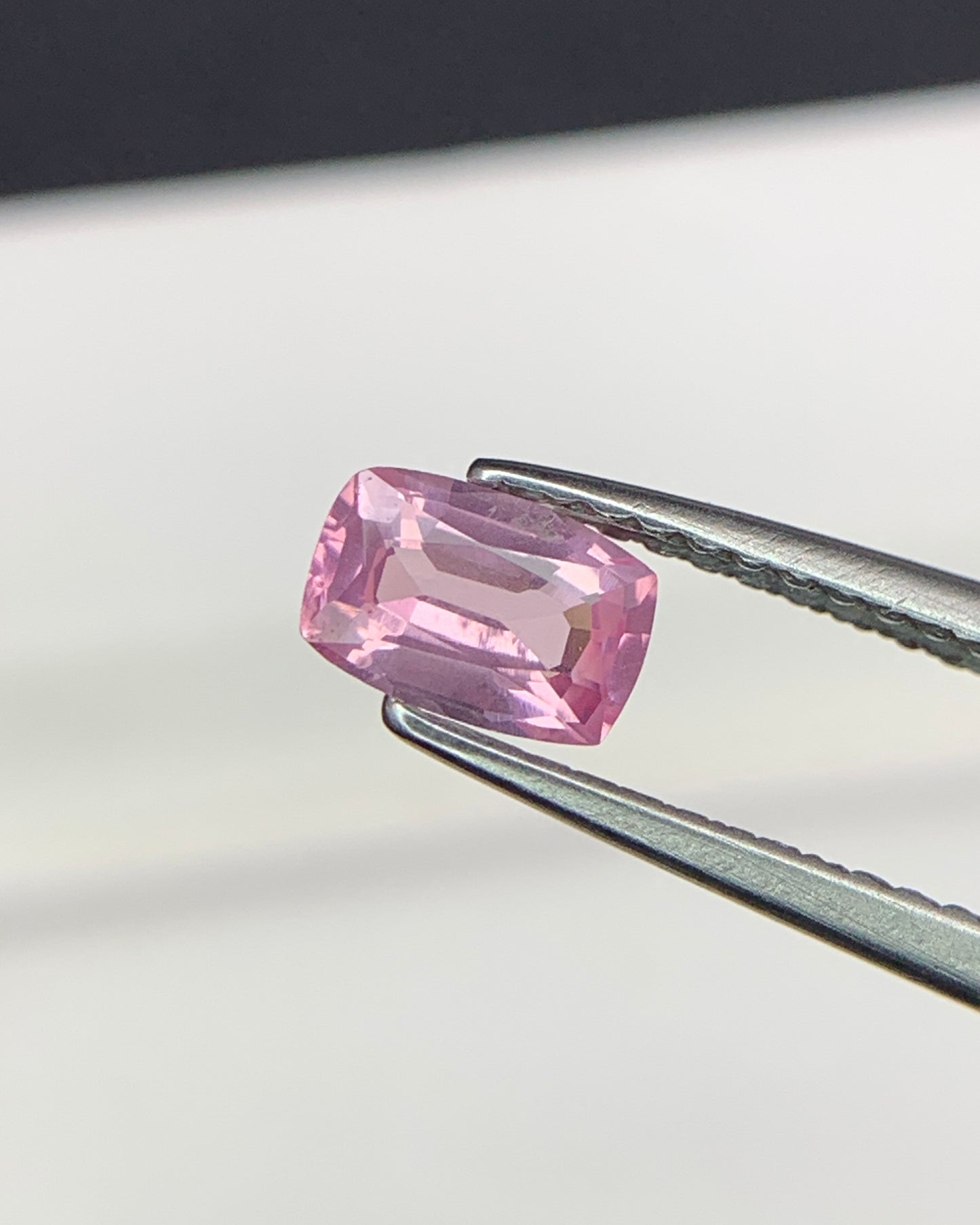 Natural Opalescent Spinel 0.45 Carat 5.9x3.9 MM Cushion Shape Faceted Gemstone 