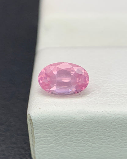 Natural Opalescent Spinel 0.54 Carat 5.9x3.9 MM Oval Shape Faceted Gemstone