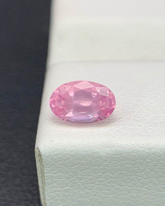 Natural Opalescent Spinel 0.54 Carat 5.9x3.9 MM Oval Shape Faceted Gemstone