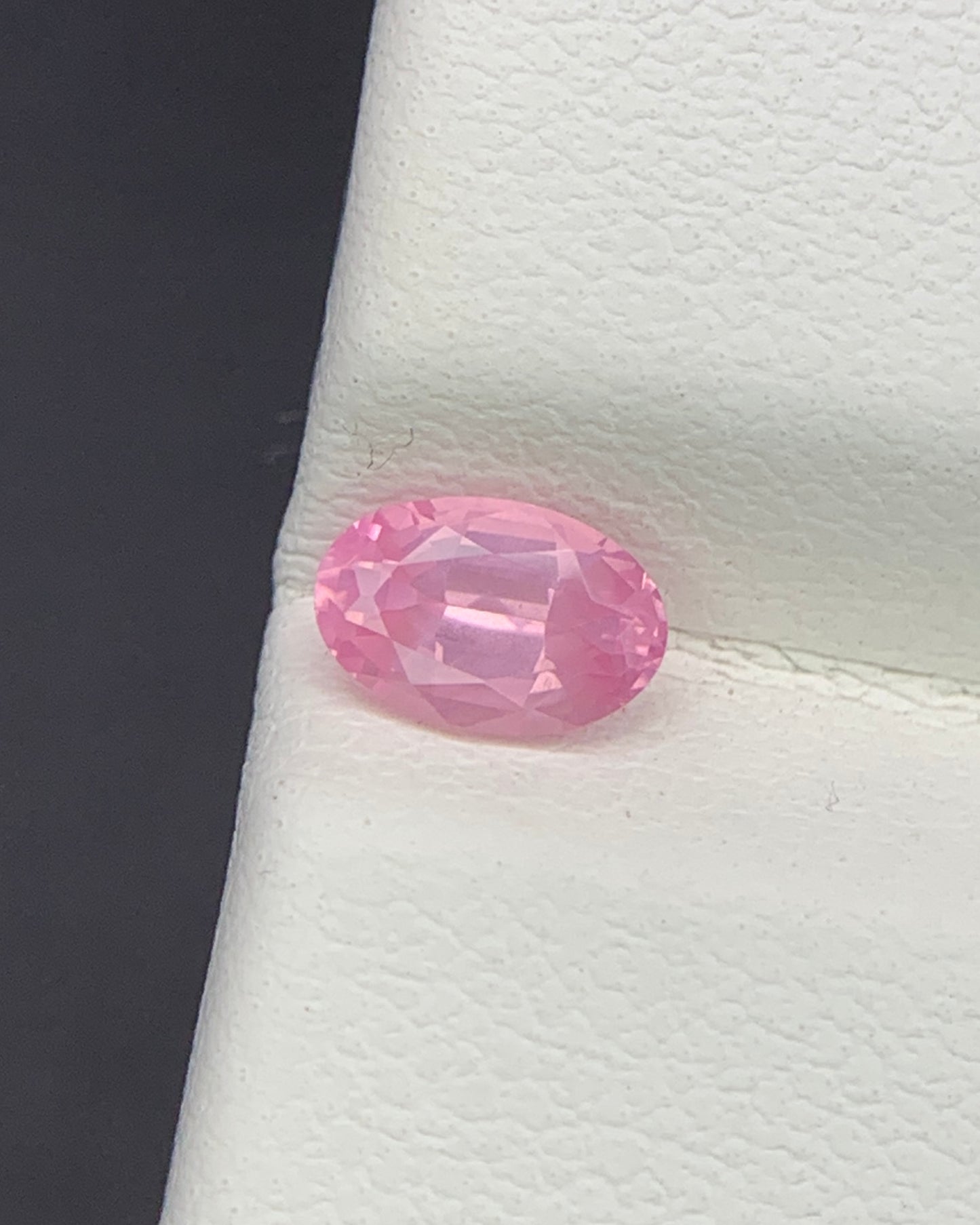 Natural Opalescent Spinel 0.54 Carat 5.9x3.9 MM Oval Shape Faceted Gemstone